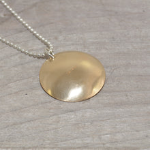 Load image into Gallery viewer, Sterling silver and 14k gold fill necklace (N653)
