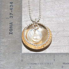 Load image into Gallery viewer, Sterling silver and 14k gold fill necklace (N653)
